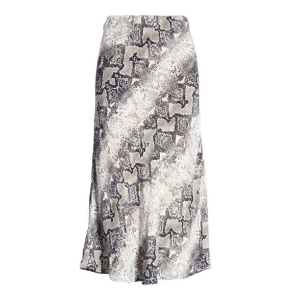 Sanctuary Snakeskin Everyday Midi Skirt Sz M - Picture 11 of 14